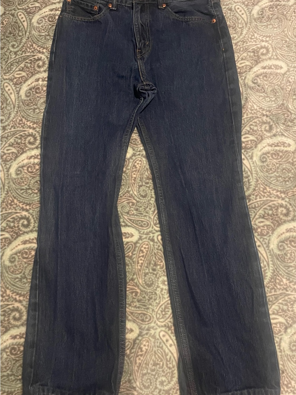 Men’s Levi 505 straight leg jeans - 33x32